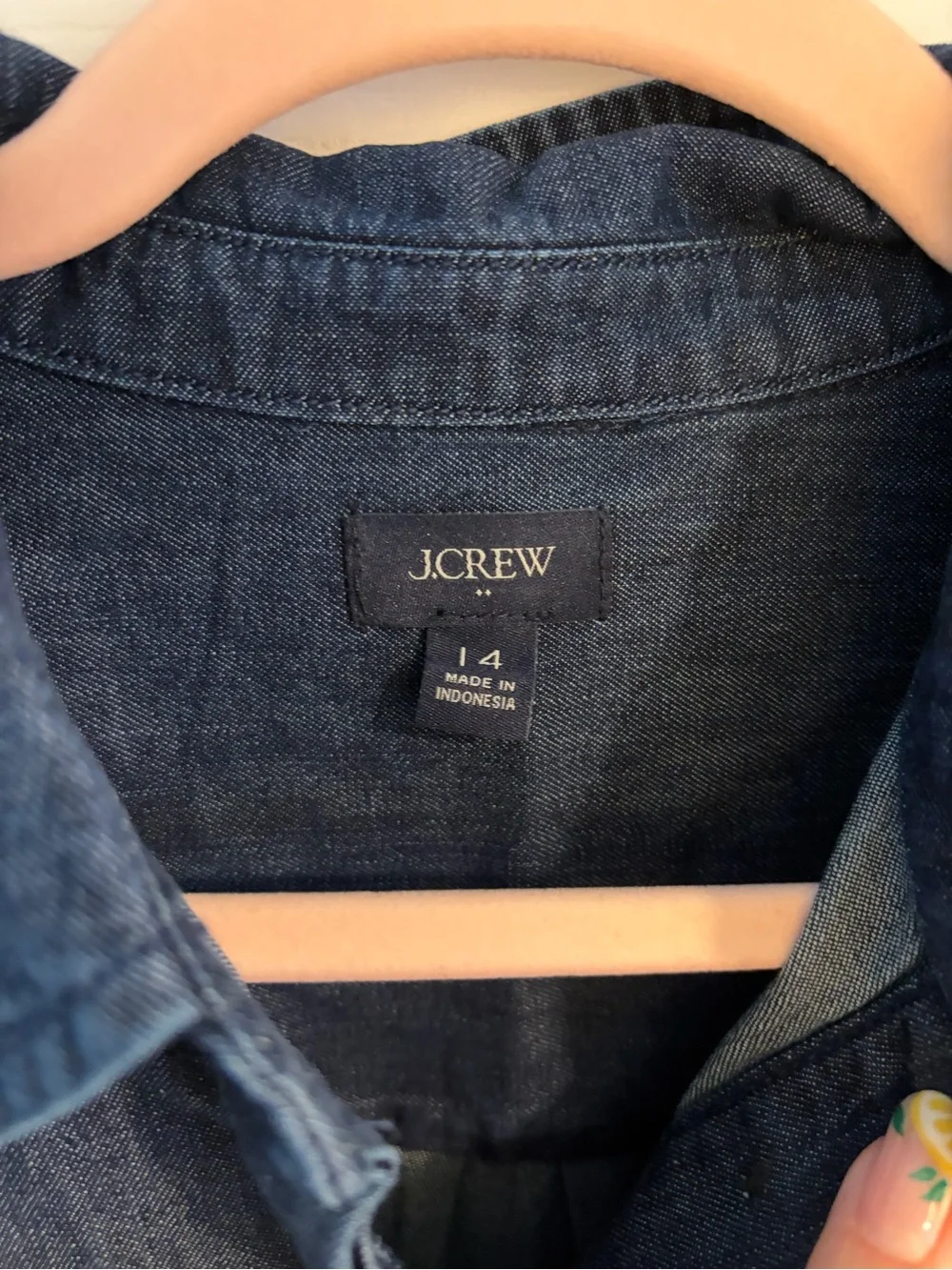 J. Crew structured denim